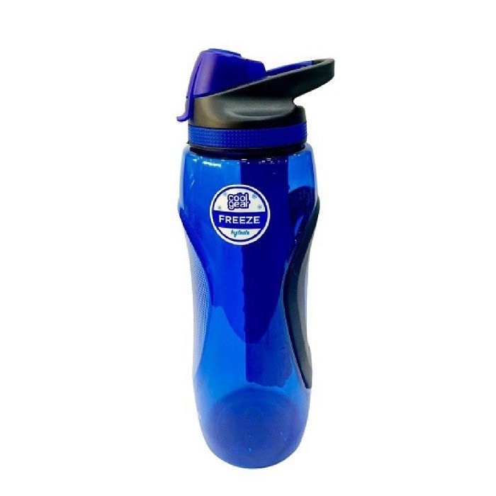 Gravity Water Bottle with Freezer Stick 0.9L Blue #CG-1769-BE