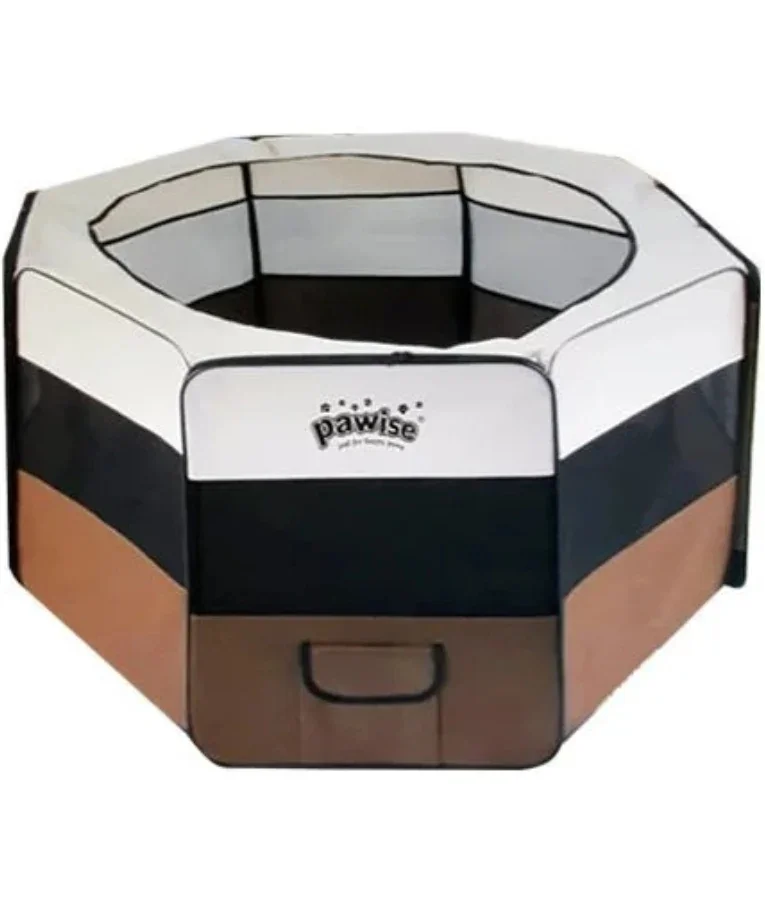 Pawise - Soft Pet Portable Playpen, 107 x 60 x 45 cm