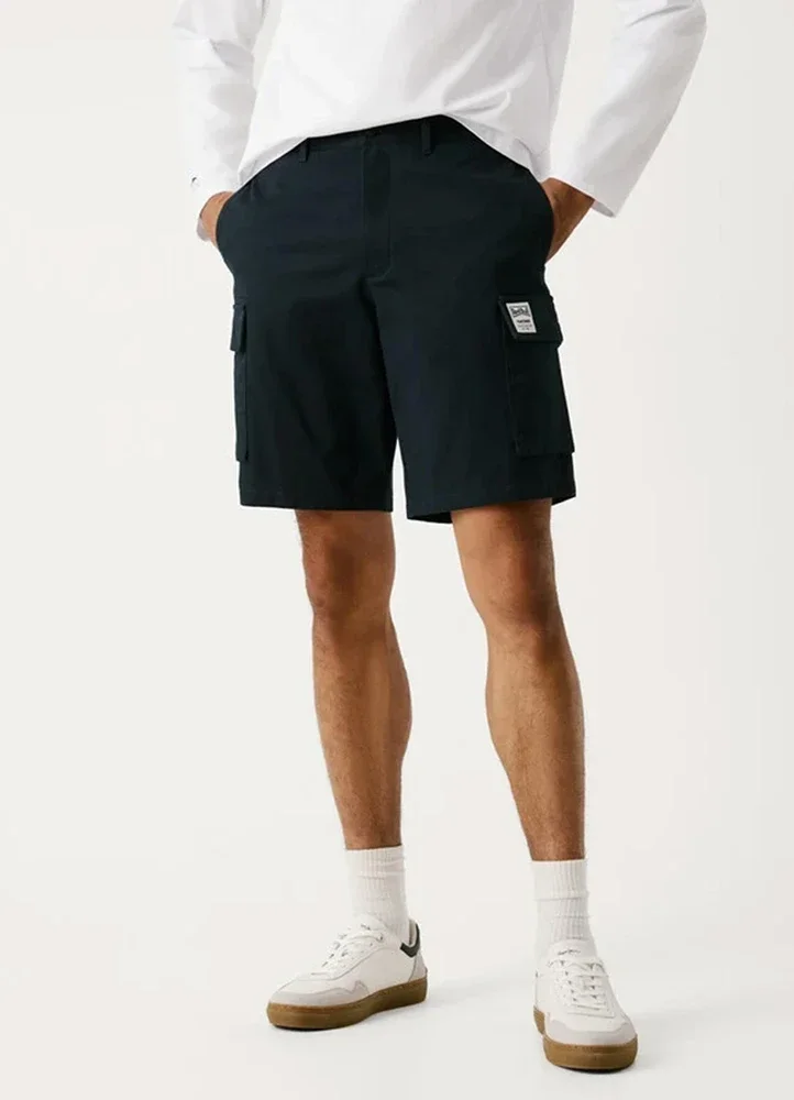Red Bull Racing x Pepe Jeans Men Cargo Shorts - Navy, 30